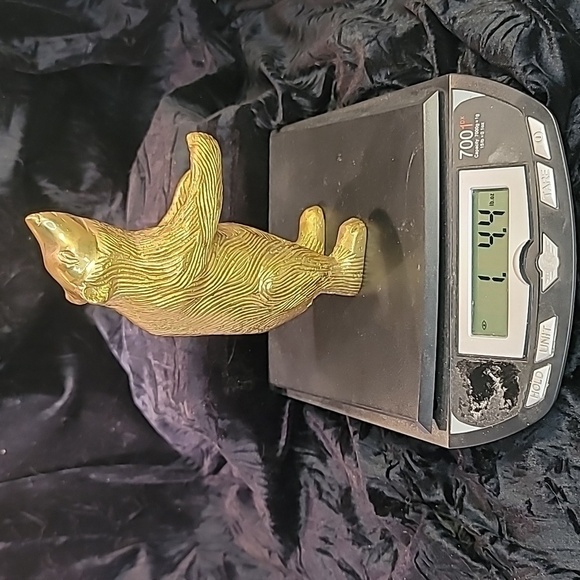 0282. Everybody Needs a Big Smiling Brass Bear!! - Picture 12 of 12